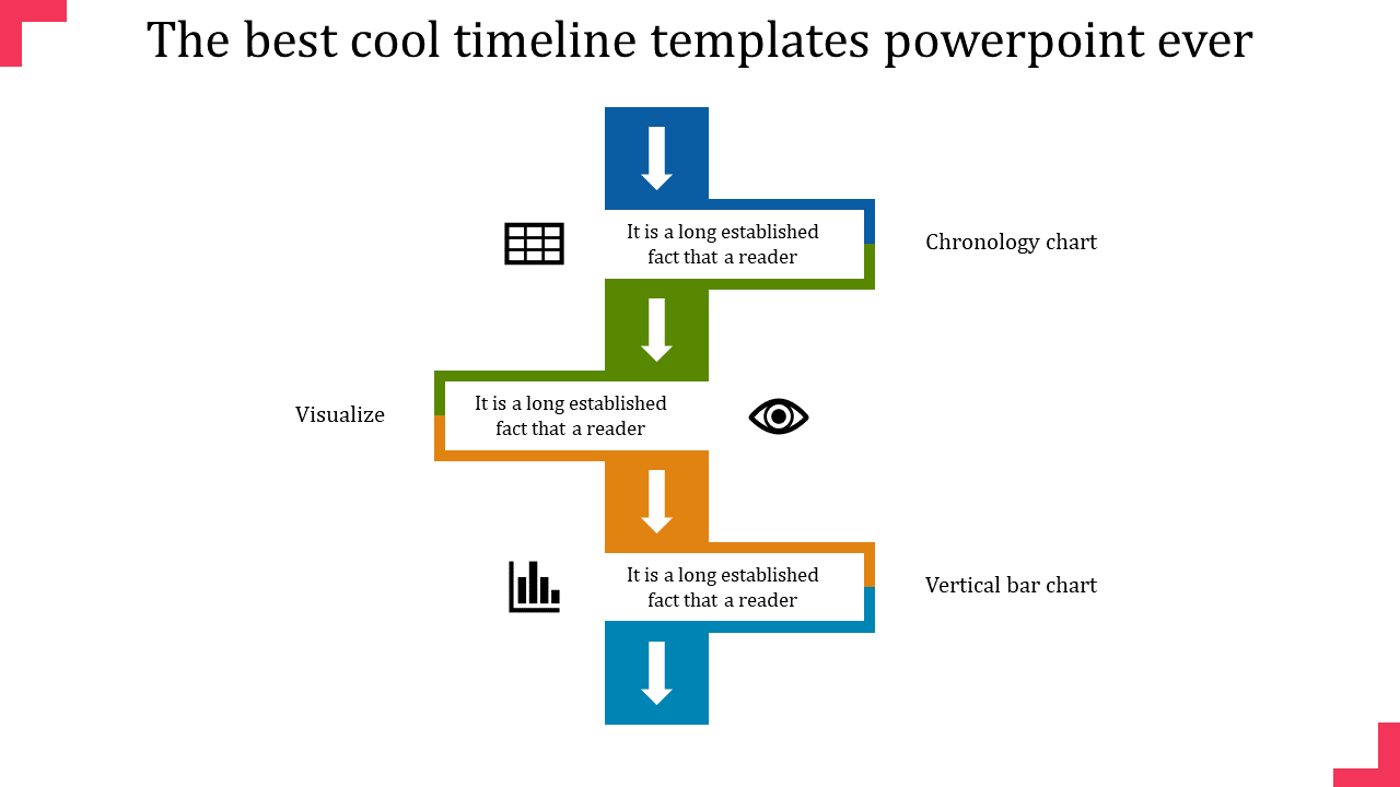 Bright Simple Cool Timeline Templates PowerPoint Designs